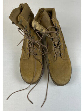 US Army Hot Weather Boots Coyote Brown Vibram Size 7.5W